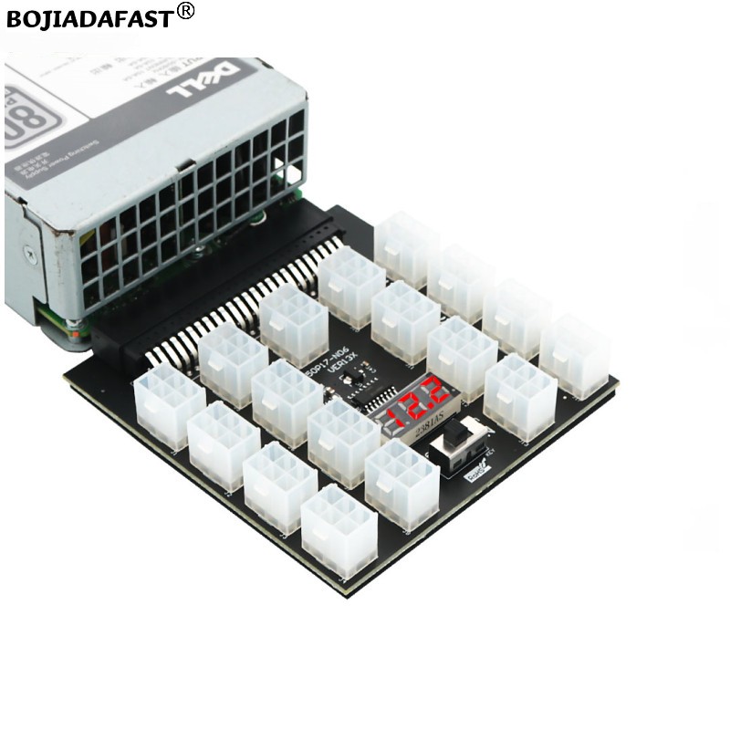 17 * PCI-E 6Pin Connector Brea - 2400W Server Psu Breakout Board recensie en prijs